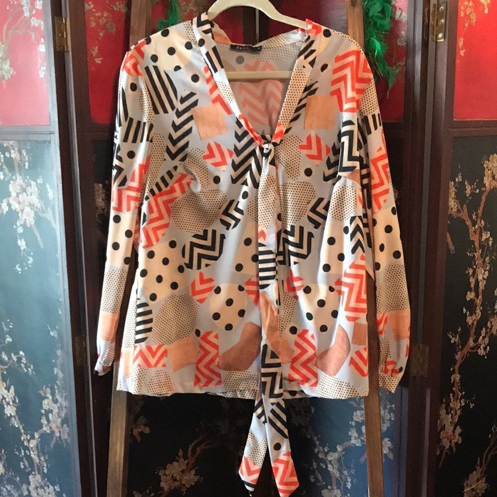 Jete button down blouse